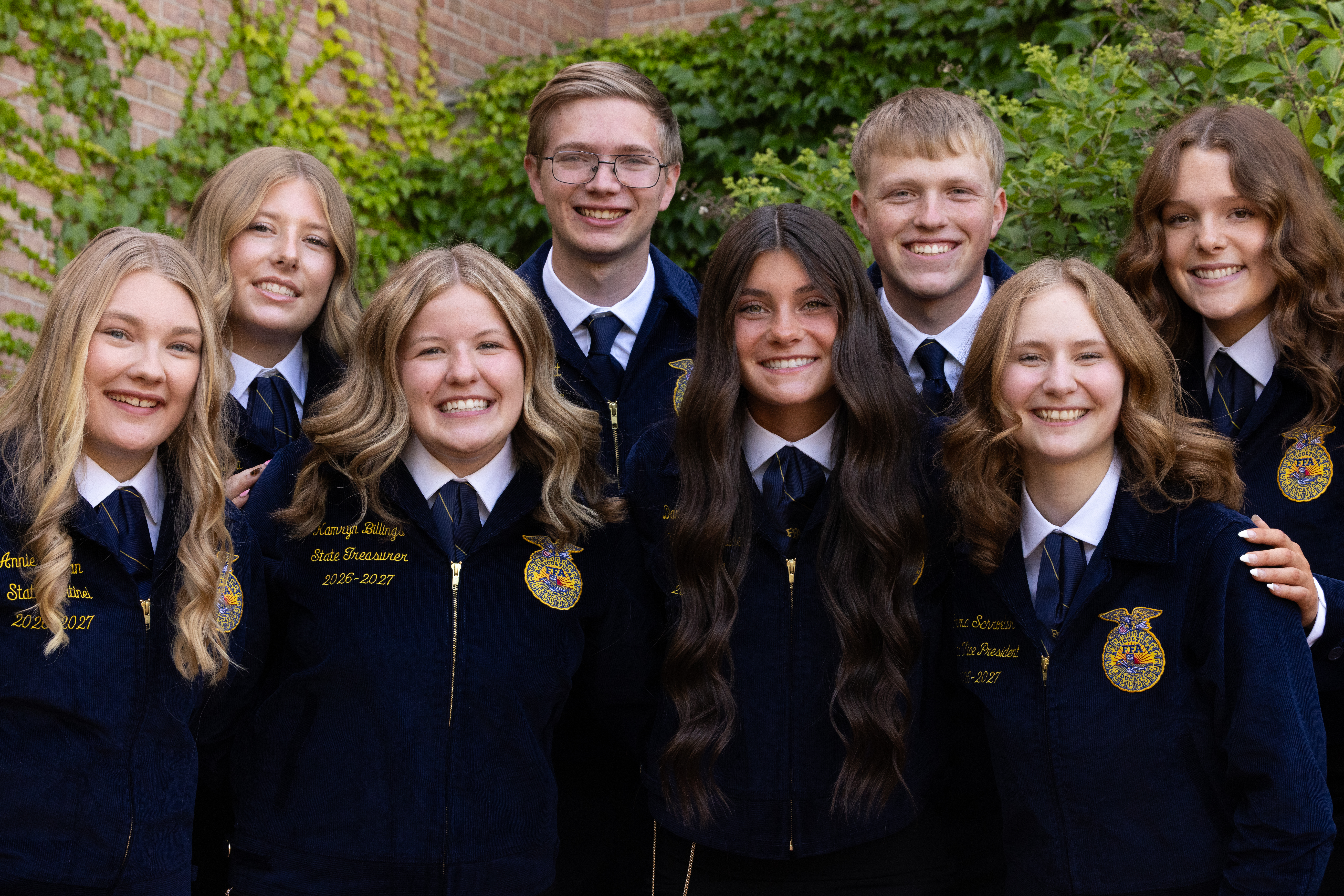 Michigan FFA State Officer Team