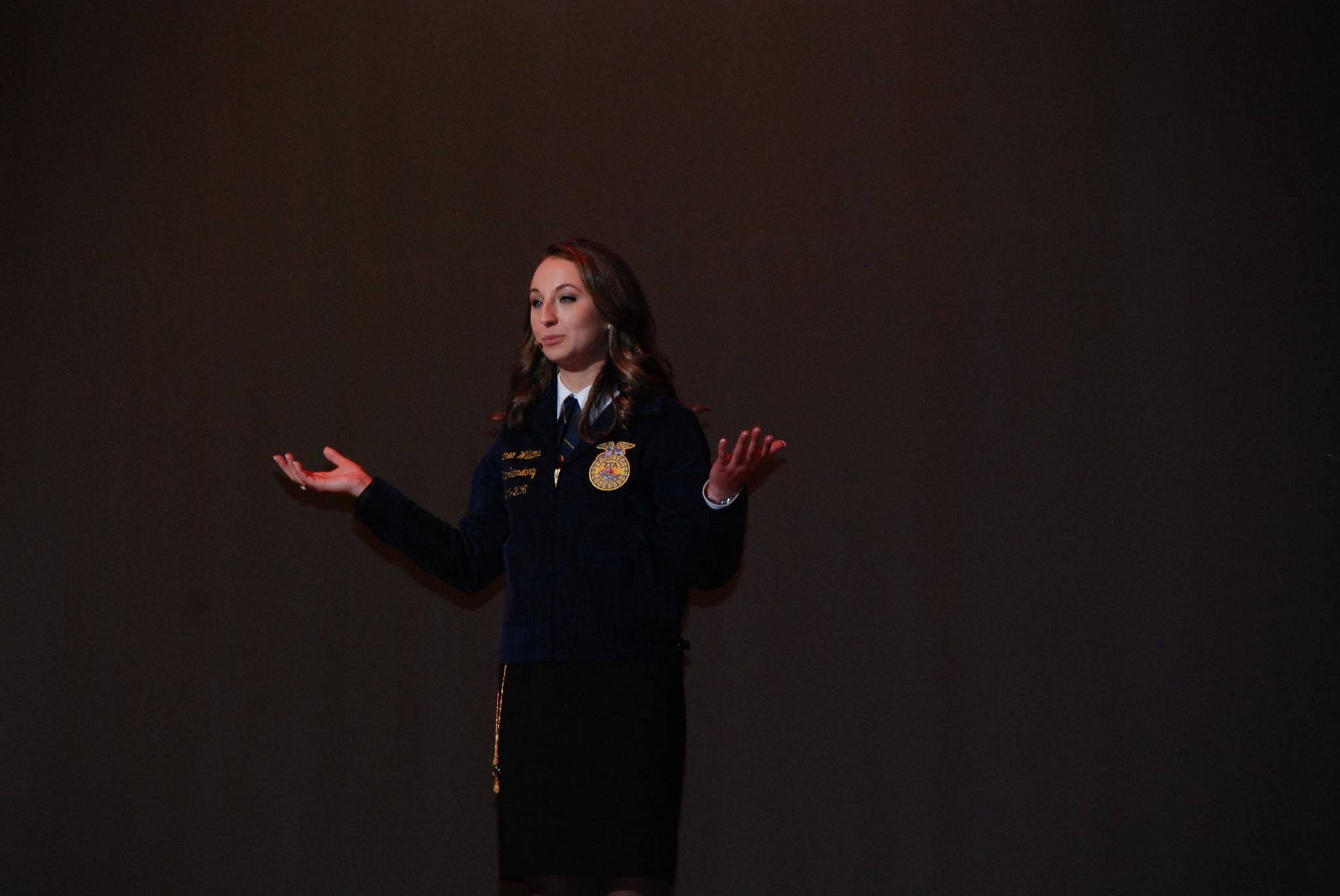 Andrea Williams FFA Speaking