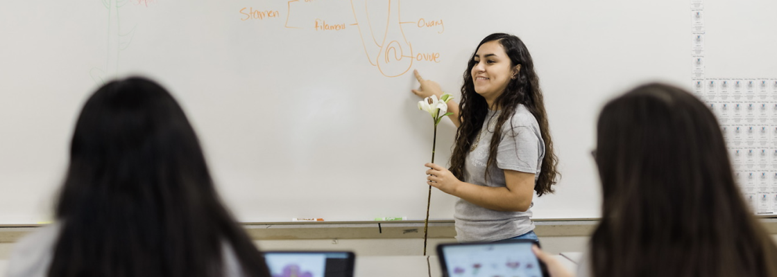 Students competing in the AFNR Education Contest