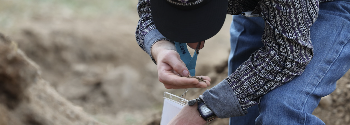 Students competing in Land Conservation
